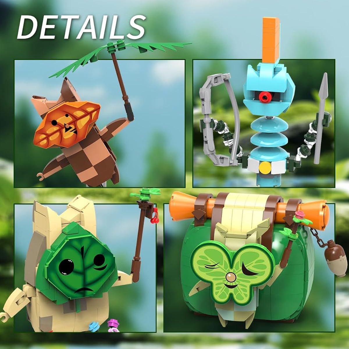 LordBiulder BOTW Korok Assembly Set