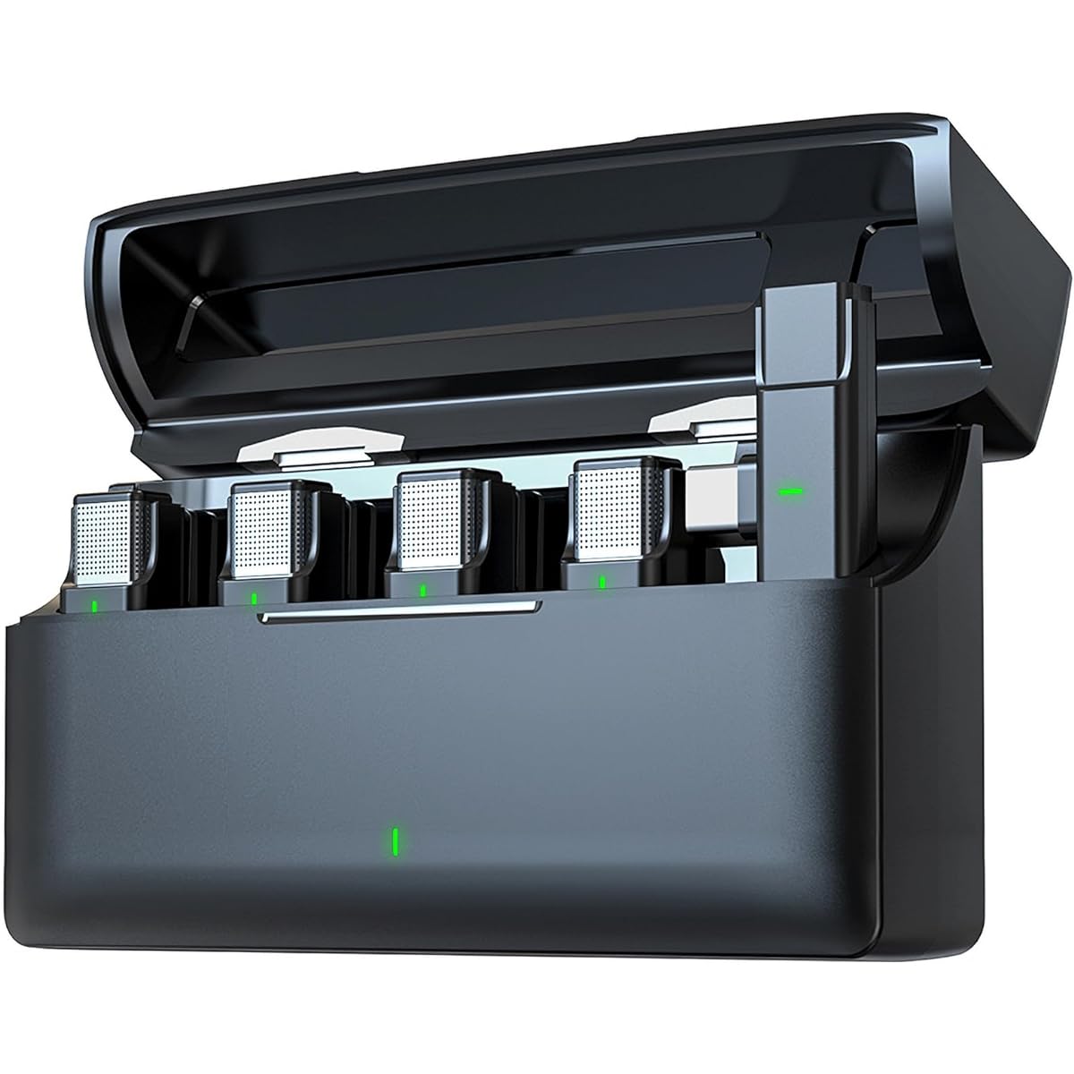 ple, Charging case included, Compact, Noise canceling, Continuous use for up to 31 hours, Wireless microphone, 360° sound collection, Hands-free, Clip type, Windshield, YouTube vlog shooting, video distribution, live broadcasting Telec certified (Type-C)