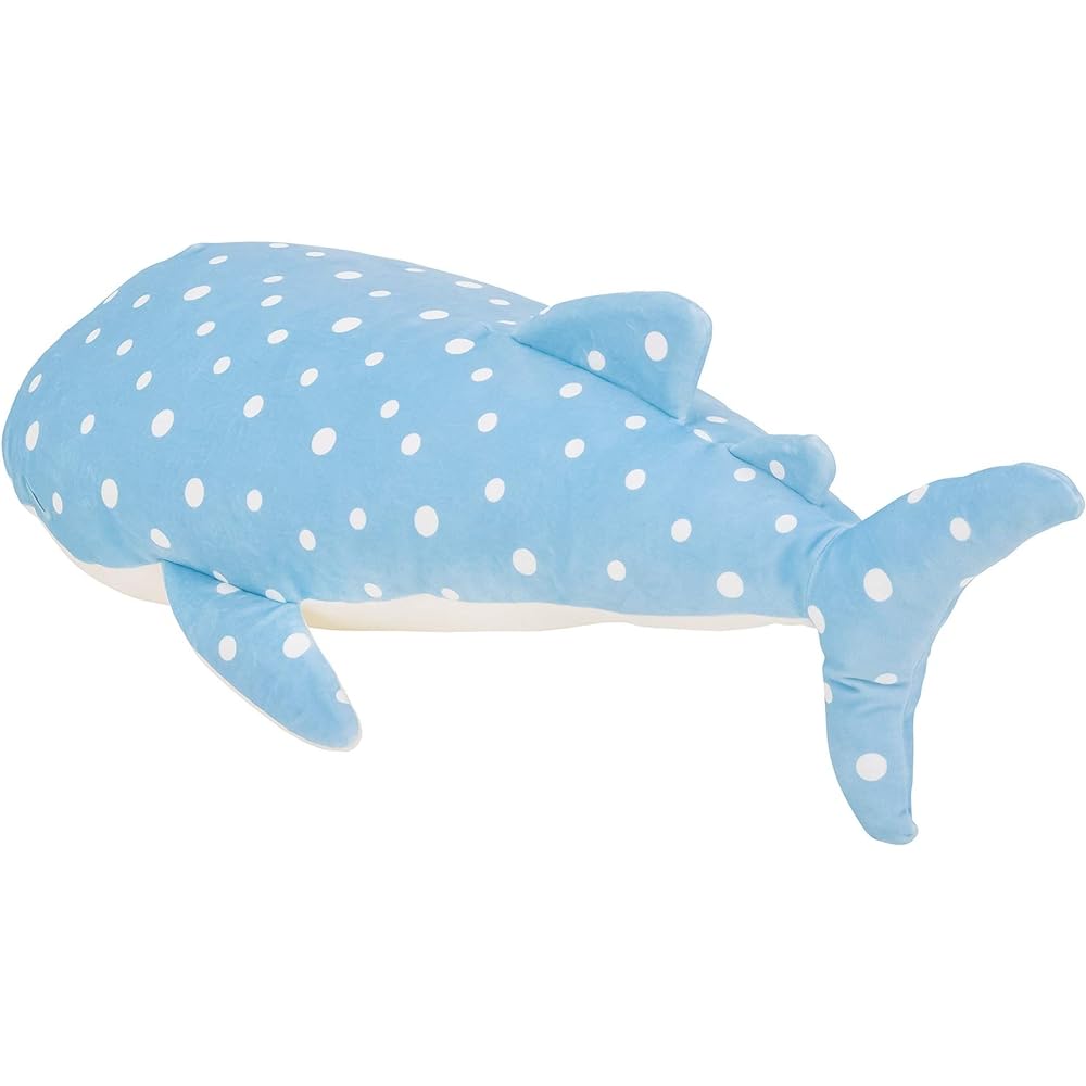 Ribuhaato Body Pillow Premium Nemunemu Animals Kamukamusu Jinbee-san the Shark BIG Size (Total Length Approx. 100cm) Fluffy Chewy 78108-62
