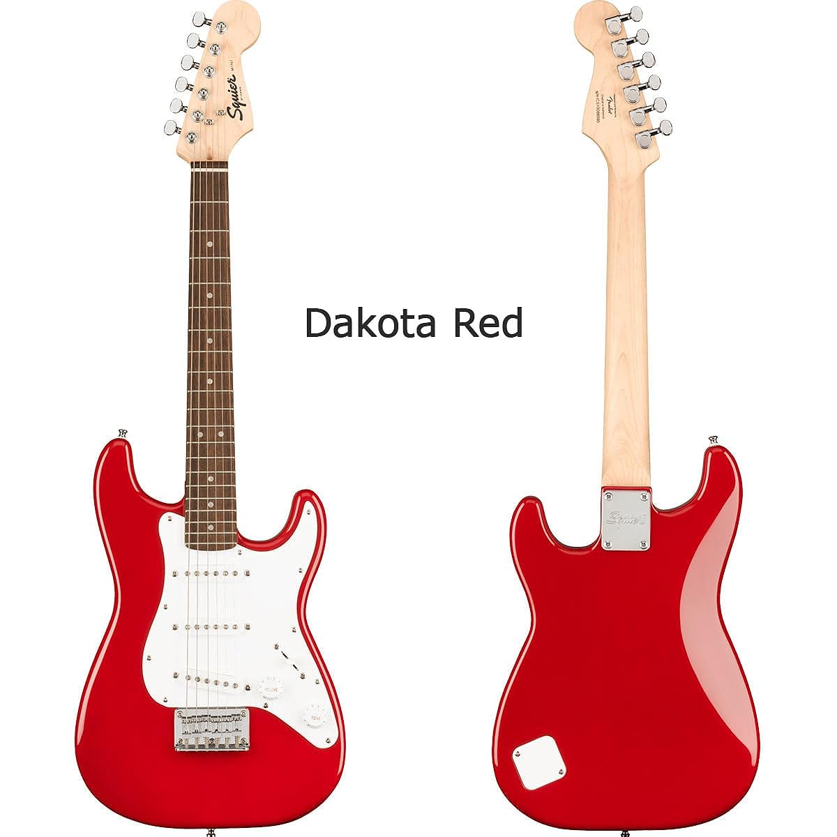 Squier by Fender Mini Stratocaster 14-piece electric guitar beginner set [with mini amp] Shell Pink Stratocaster mini size Squier/Squier