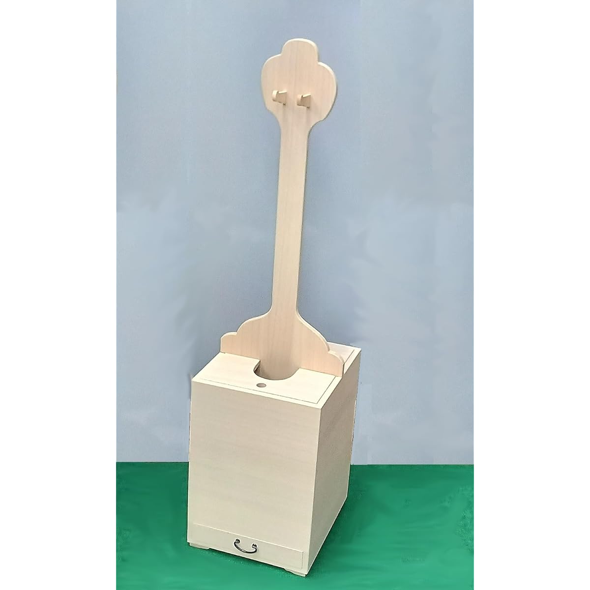Shamisen Storage Case for 2 pcs, Paulownia, White Wood, Standing Box (Shipping etc. Included)