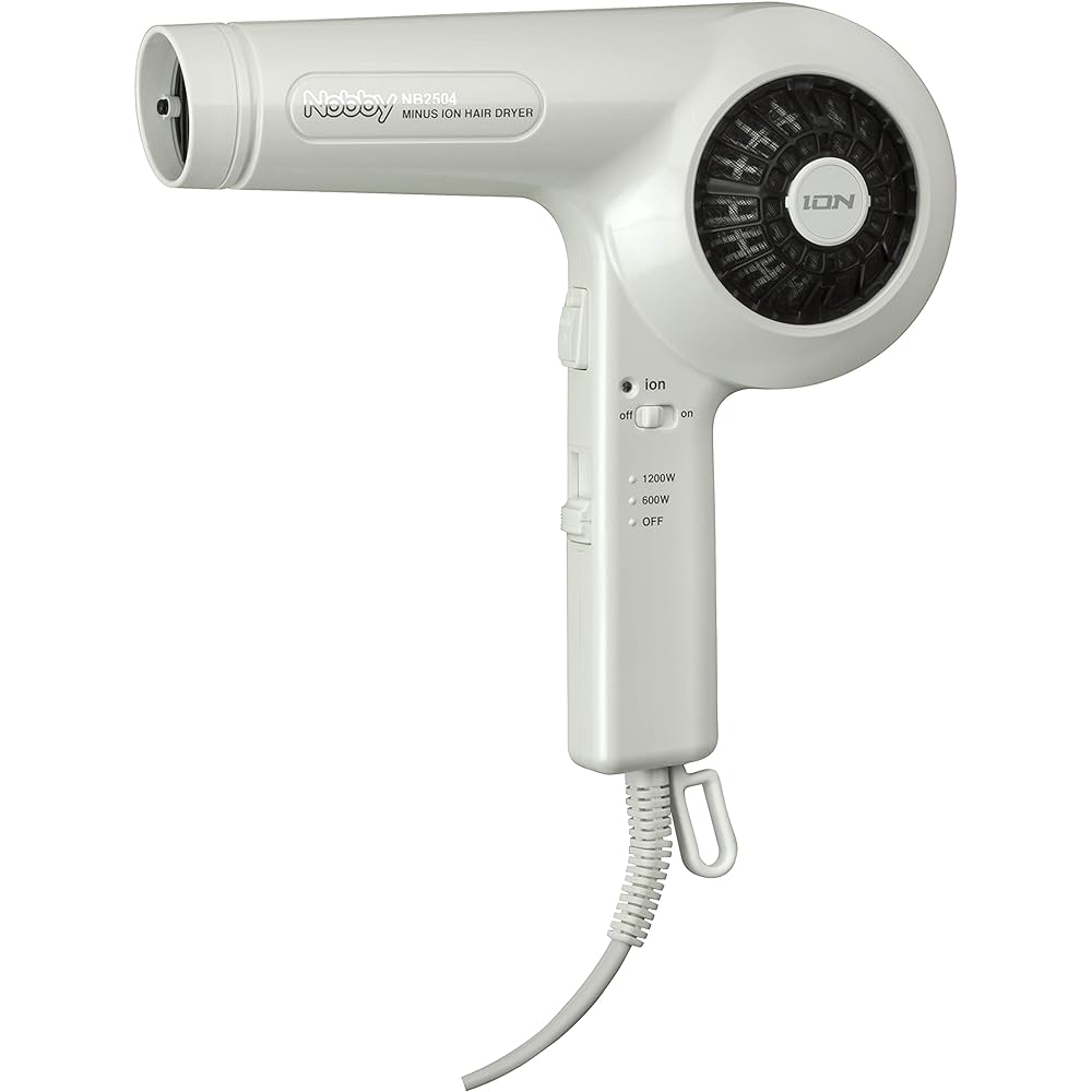Tescom Nobby Negative Ion Hair Dryer NB2504 White 1 piece (x 1)