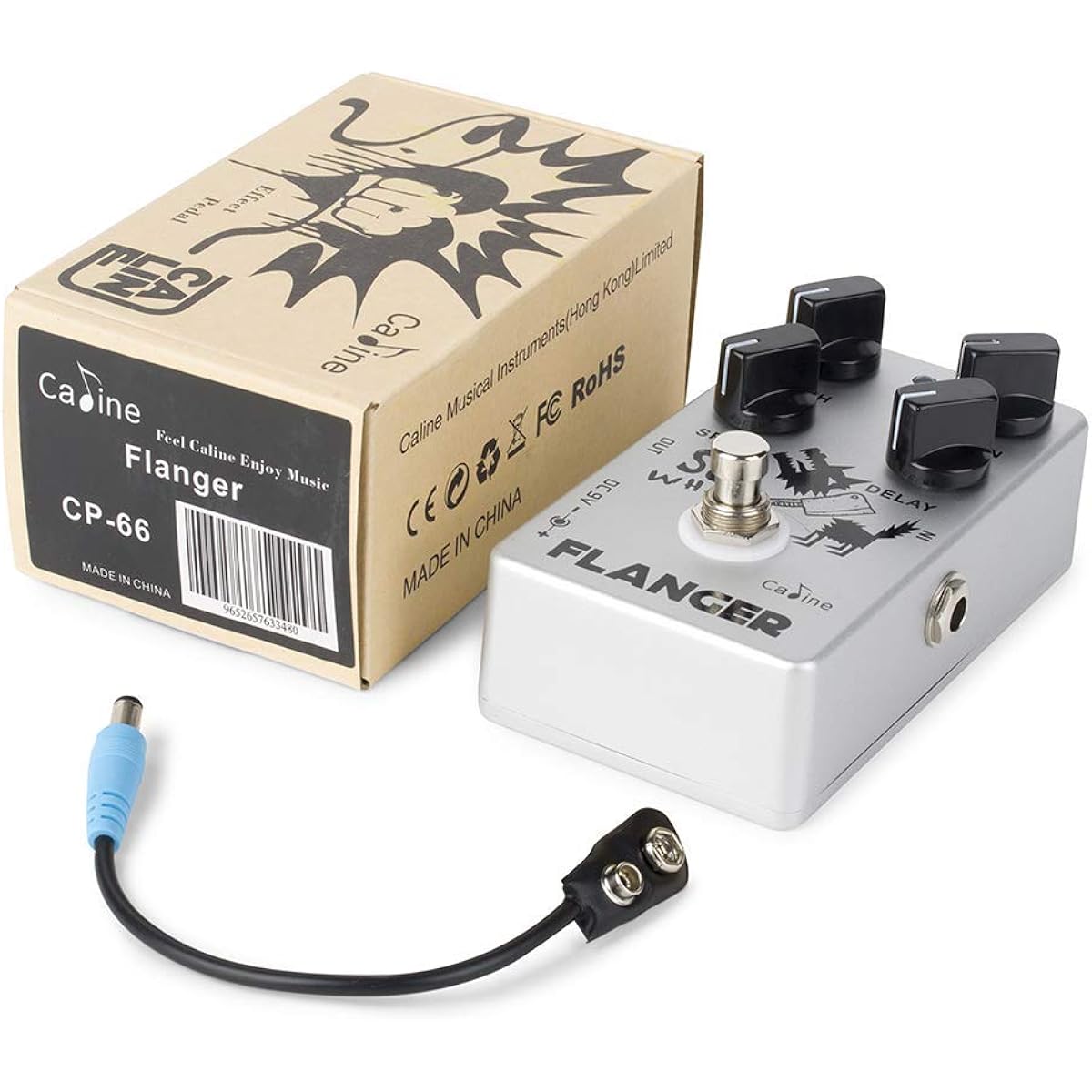Caline CP-66 Classic Flanger Guitar Effect Pedal