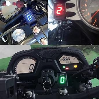 Speed Display Meter Motorcycle 1-6 Level Gear Indicator Digital Gear Meter for Honda VFR800 VFR 800 2006-2013 VT400 FI Model 2009-2014
