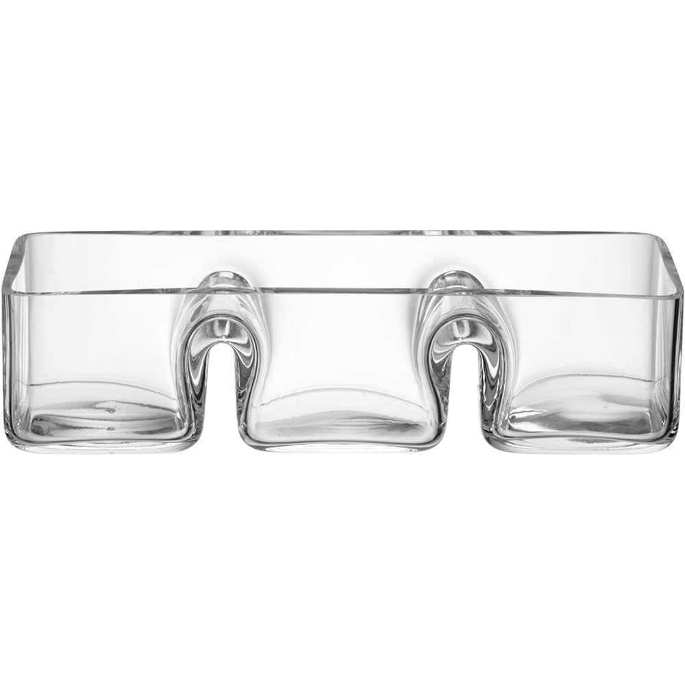 LSA Trio Dish Clear Length 30cm SERVE G687-30-301