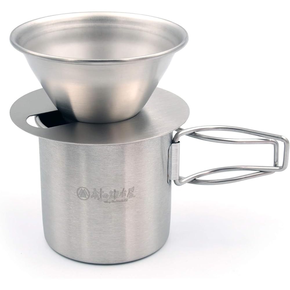 [Made in Tsubamesanjo] Village Blacksmith Touring Kettle Cooker & Dripper Set (with storage bag) MK-6549