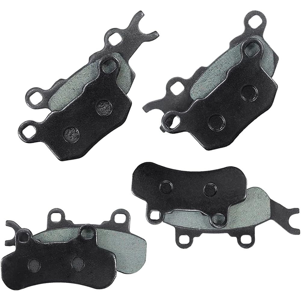 Sollon Front and Rear Brake Pads Can Am Defender HD10 2016-2020 HD5 2018 Defender HD8 2018-2020 Defender Max HD10 HD8 2018 # Semi-Metallic 715900379 715900380 71590038038 1 715. 900382
