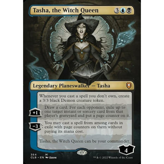 Magic: The Gathering - Witch Queen Tasha (364) - Borderless - Battle of Baldur's Gate