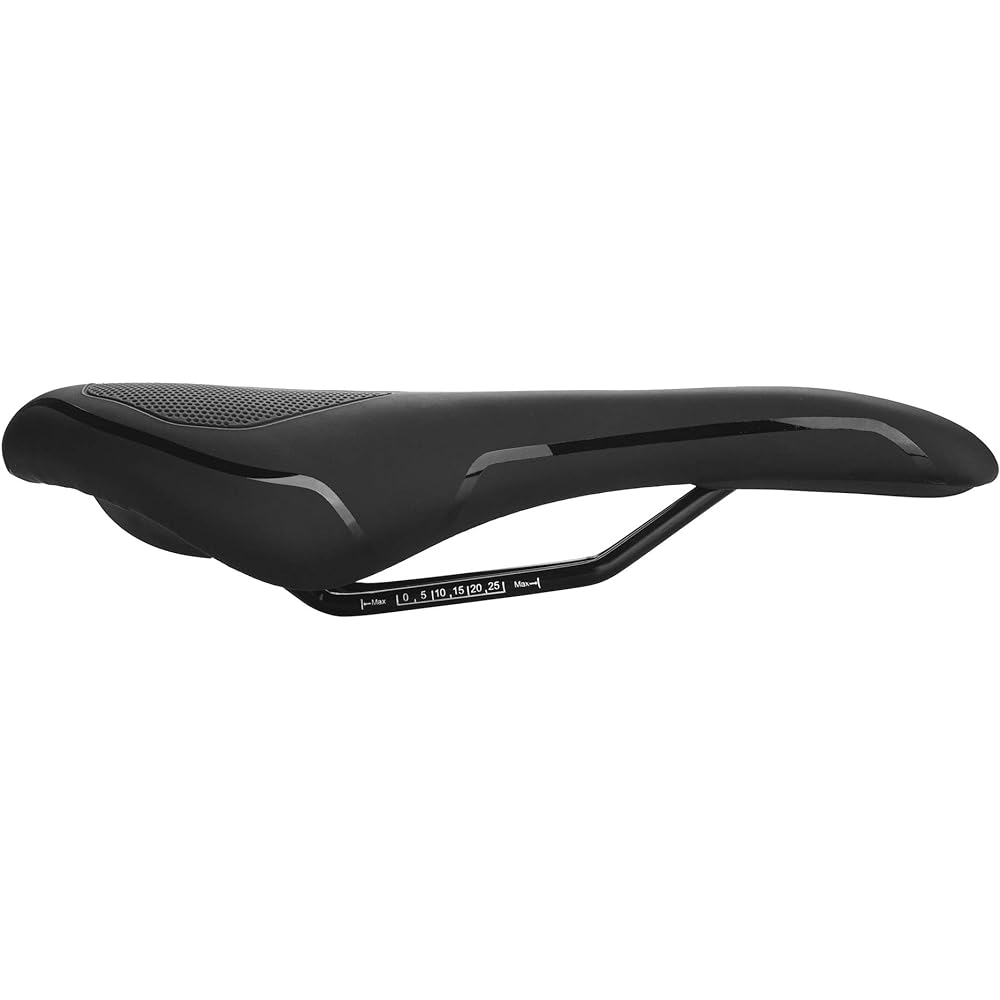 Bicycle saddle that won't hurt your butt, super thick memory foam cushion, breathable, perforated, dustproof, waterproof, shock absorption, integrated saddle, suitable for road bikes, mountain bikes, and folding bikes.