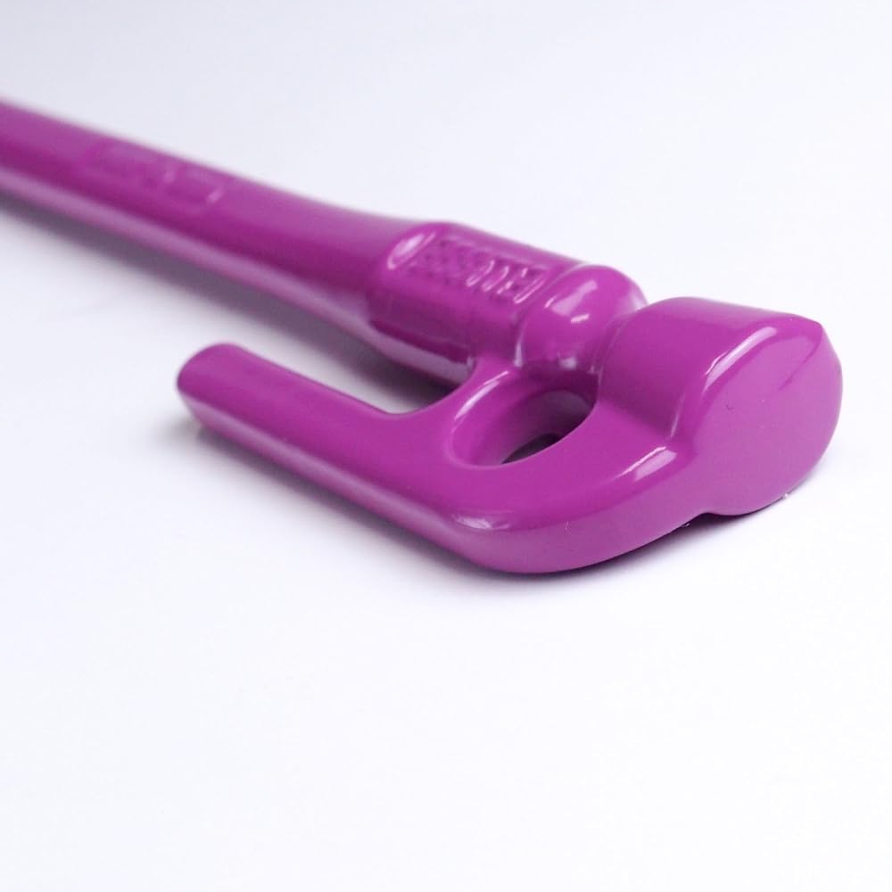 ELLISSE [Limited Color] Forged Peg Elisse Stake 28cm Purple Powder Coating Set of 8 MK-280PU MADE IN JAPAN