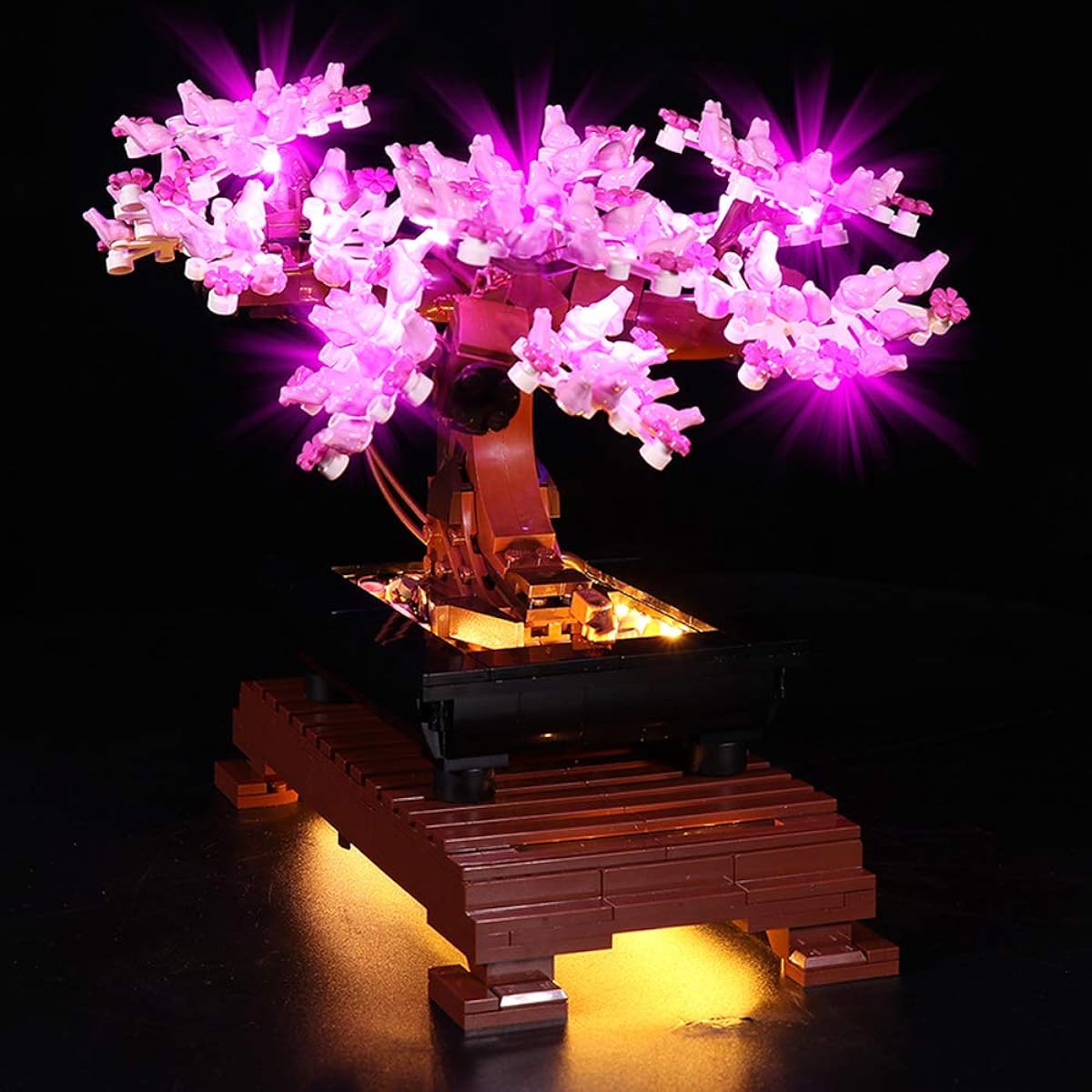 T-Club LED Light Kit for Lego 10281 Bonsai Tree Lighting Kit Compatible with Lego 10281 (Lego Set Not Included) (B Version)