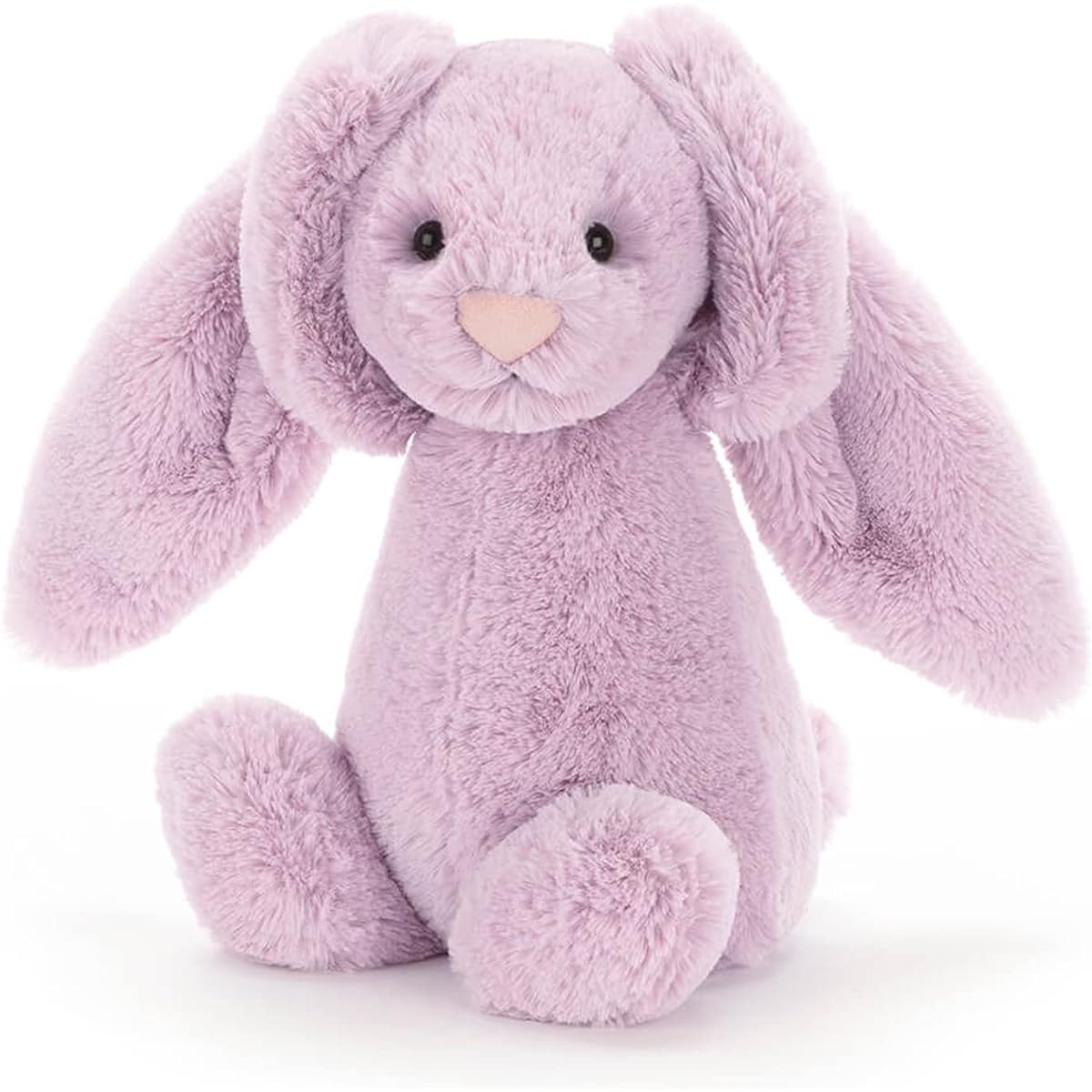 Jellycat Bashful Lilac Bunny Medium Plush Toy 12"
