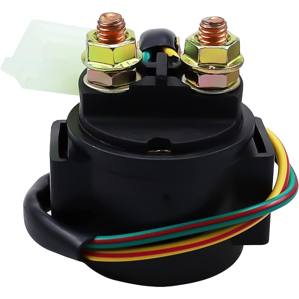 Cyleto Starter Solenoid Relay Honda TRX300 TRX300FW TRX300EX Sportrax Fourtrax 1988-2008 TRX400 TRX400EX ATC200 ATC200E ATC200ES ATC200M 1982-1985 CB750 CB750F 1977-1978 CB550 Super Sport 1975-19 78