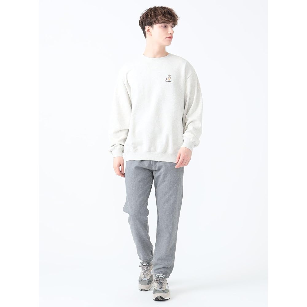 [Beams Heart] Sweat Takibi Bear Big Sweat Men's