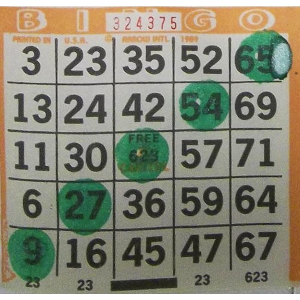 1 dozen 3oz Dazzle Green Bingo Dauber