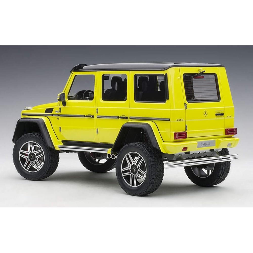 AUTOart 1/18 Mercedes-Benz G500 4×4 Squared Yellow Finished Product