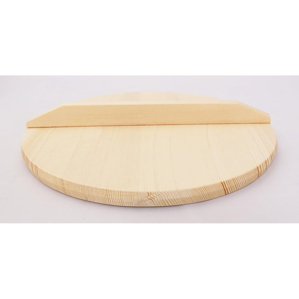 Ichihara Woodworks Drop Lid Wooden Commercial Use Pot Lid Diameter 54cm