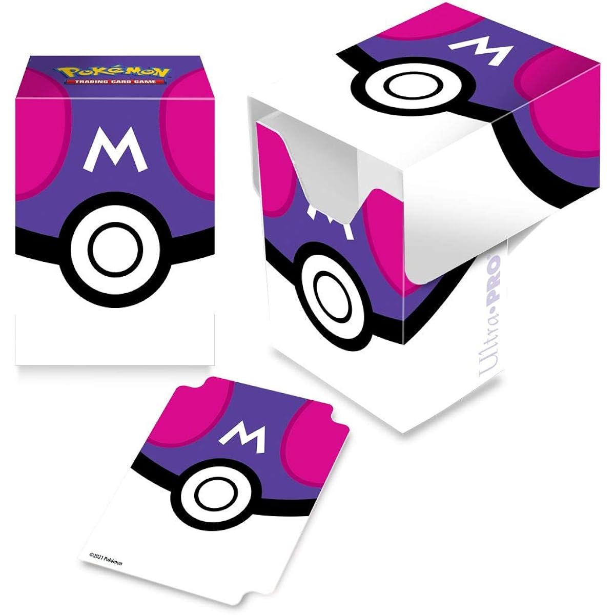 Ultra Pro Overseas Limited Full View Deck Box Pokemon Master Ball Multi Deck Case Ultra Pro 15667