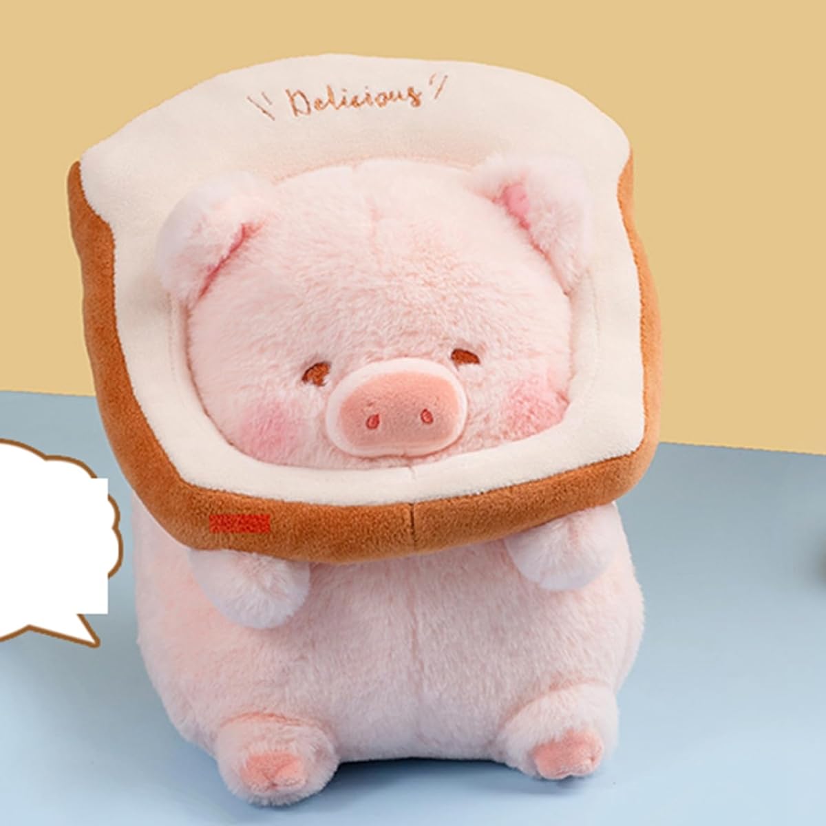 Stuffed animal, stuffed toy, hug pillow, sleeping together, cute, cute, cute, soft, bread, fluffy, soft, sleepy, healing goods, birthday, Christmas, bed, baby, girl, 20cm