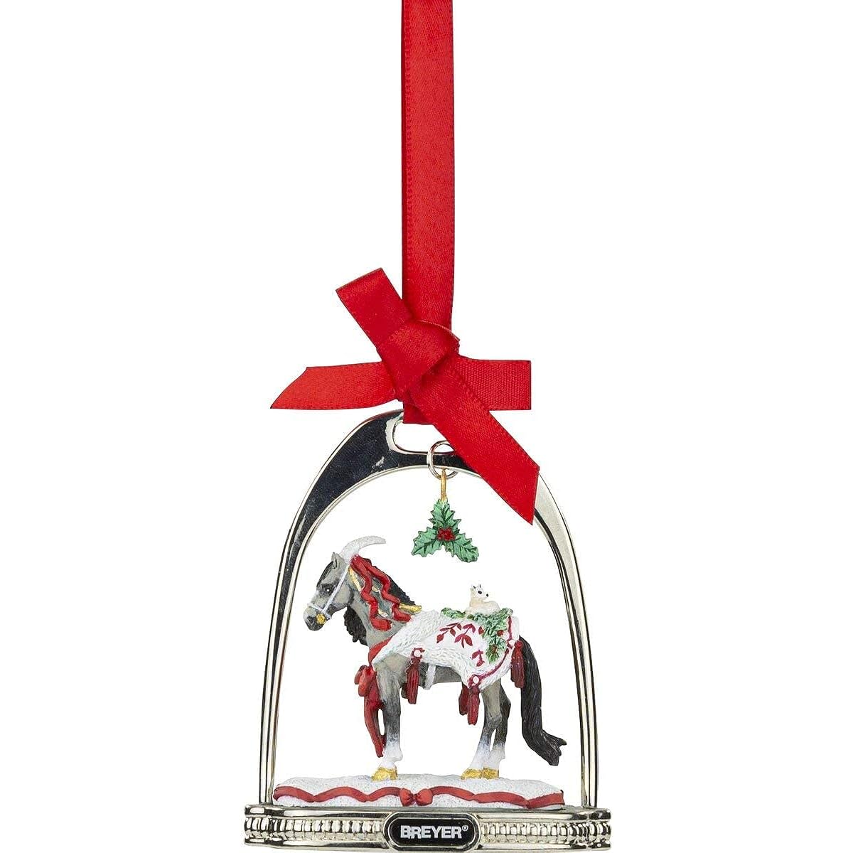 Breyer Horses 2021 Holiday Collection | Stirrup Ornament - Arctic Magnificence | Model #700322