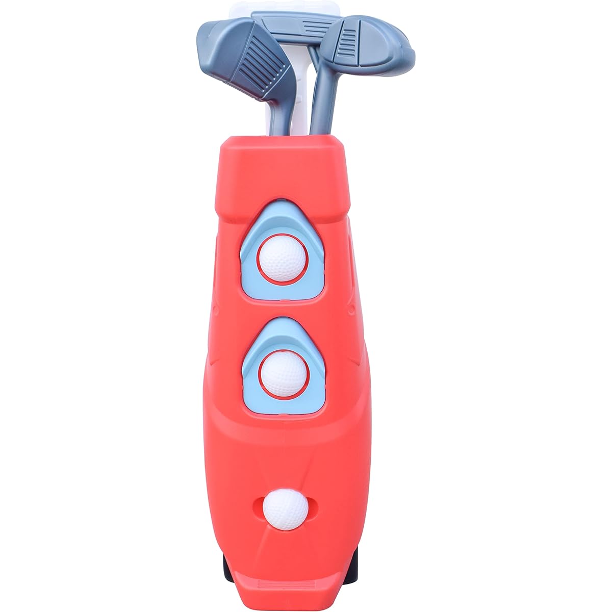 Toddler Golf Set - Kids Golf Toy Playset | 3 Junior Golf Clubs + 3 Balls + 2 Practice Holes + 1 Golf Cart with Wheels
