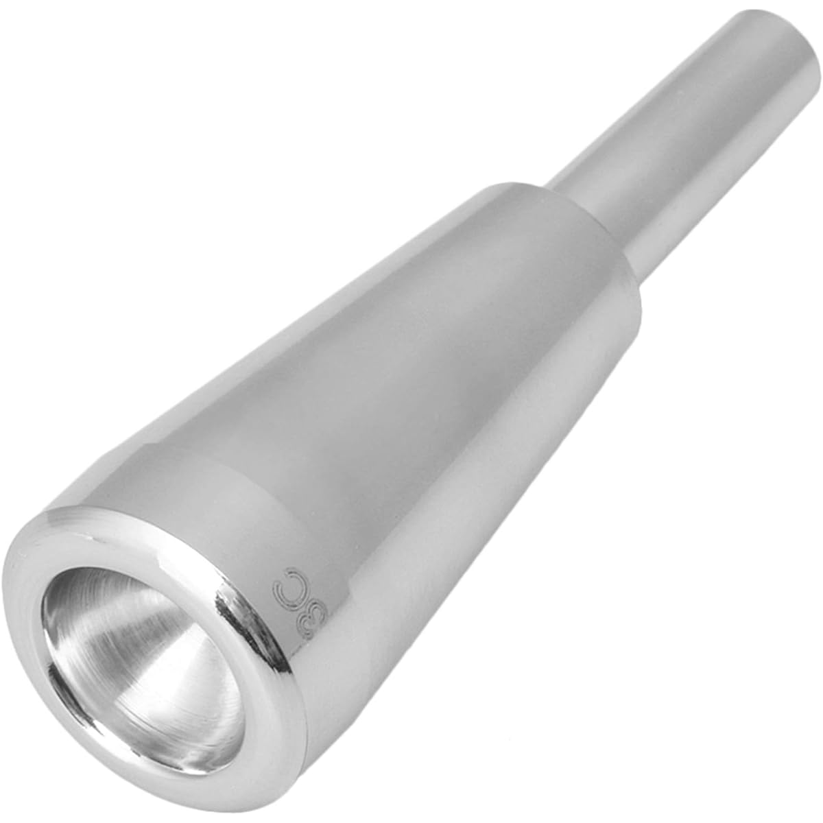 Mxfans 9.8mm Outer Diameter Trumpet Mouthpiece Replacement Part Silver