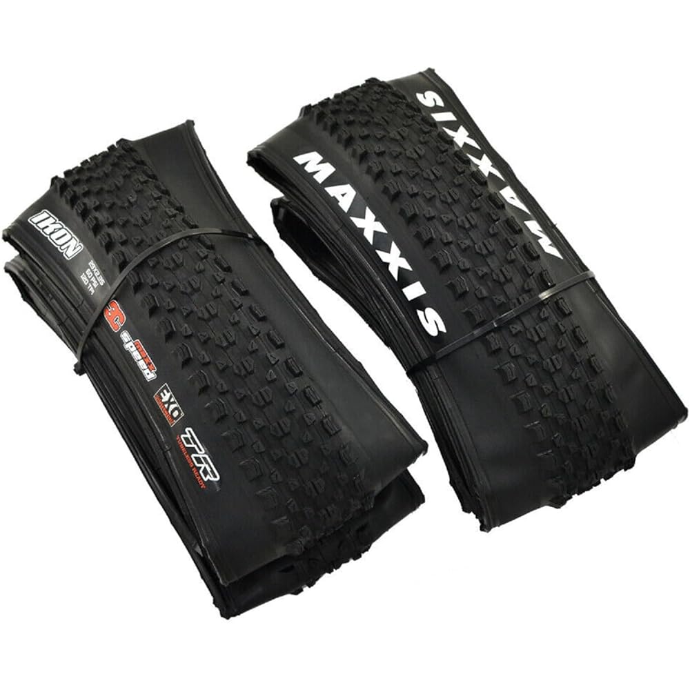 MAXXIS IKON M319RU MTB Folding Tire TR EXO 3C Maxxspeed 29x2.35 Inches Tire, Black, 2 Tire, MX2103