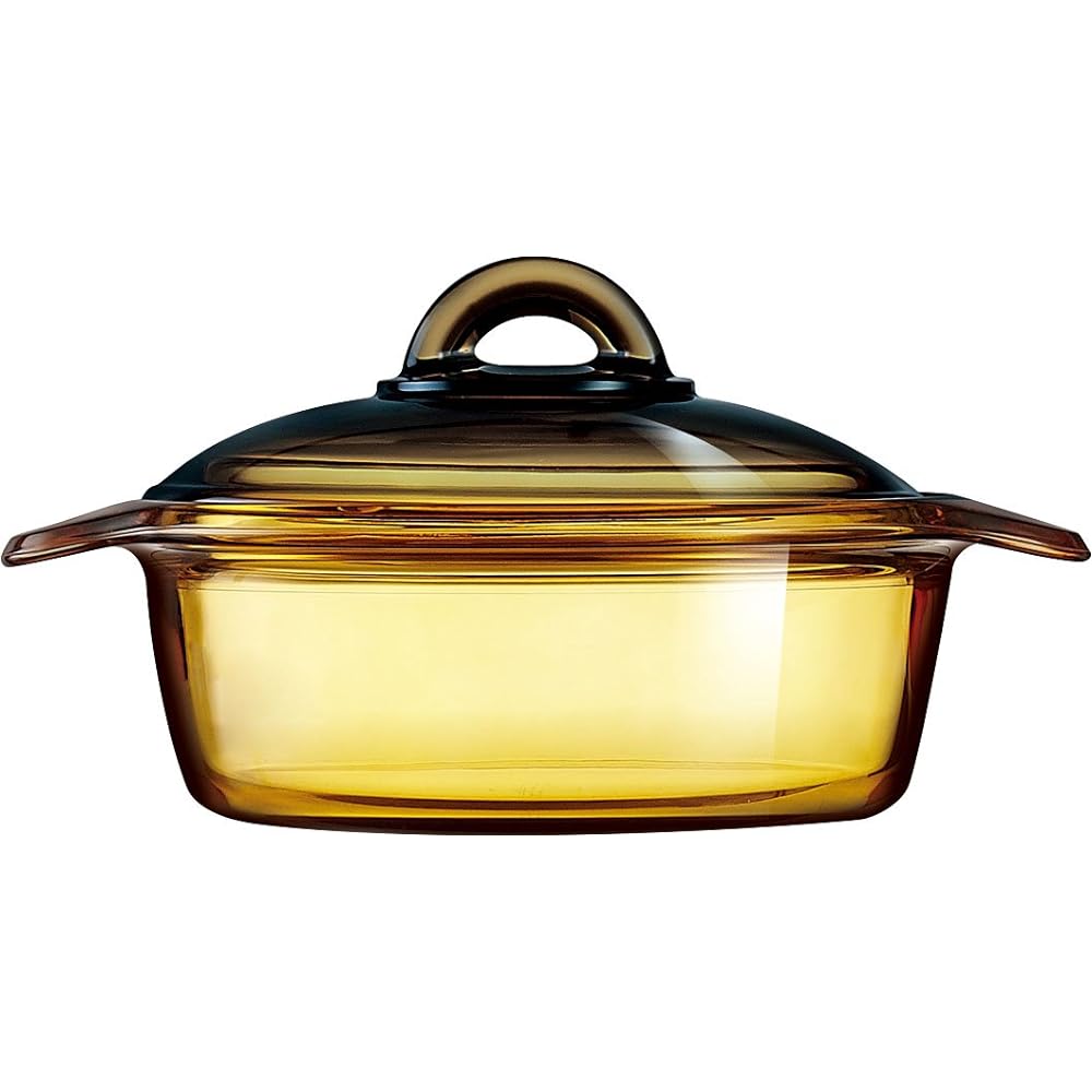 Luminarque Two Hand Pot Glass Vitro Blooming Amber 1L H6721B