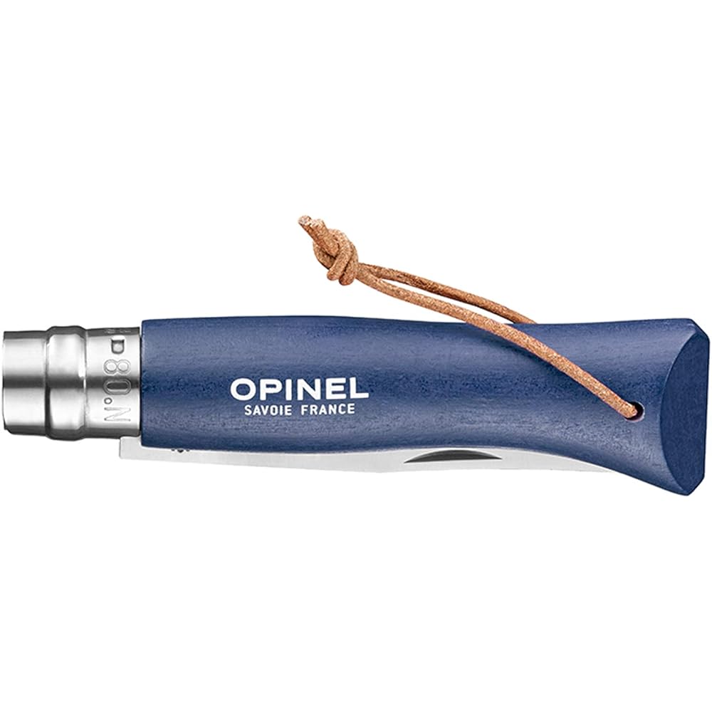 OPINEL Stainless Steel #8 Colorama Dark Blue 41429