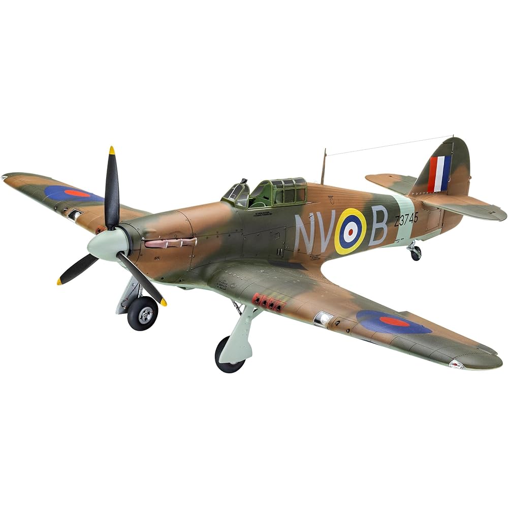 German Revell (Revell) 1/32 Royal Air Force Hawker Hurricane Mk.IIB Plastic Model 04968 Molding Color