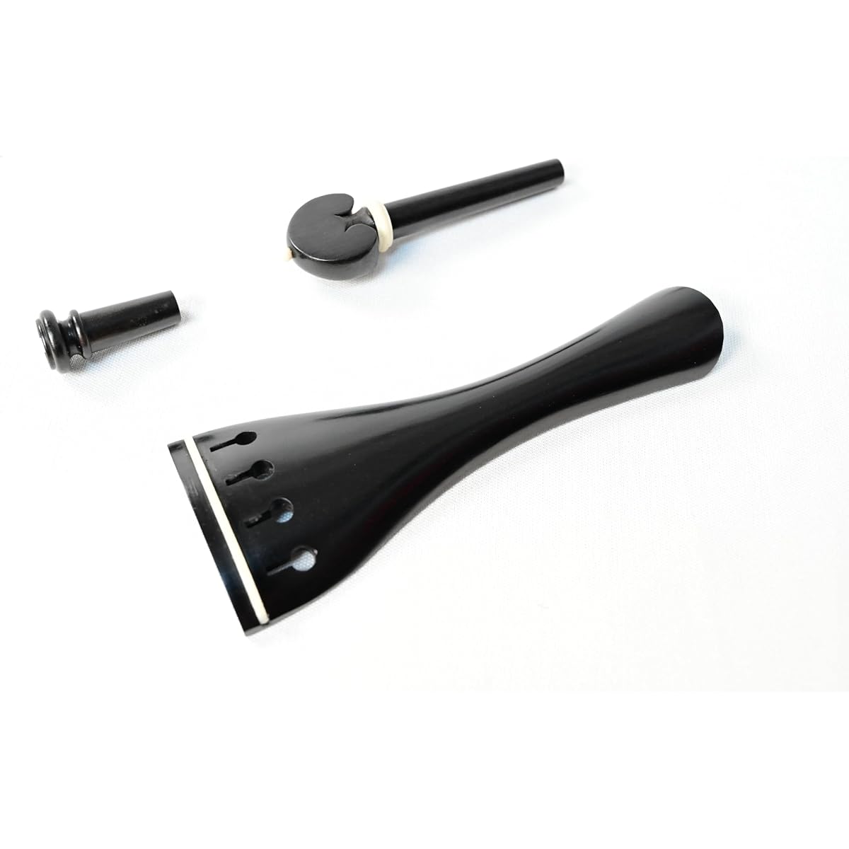 ARTIGIANO&VIOLIN Violin Fittings Ebony (French Tile, Normal Tailpiece)