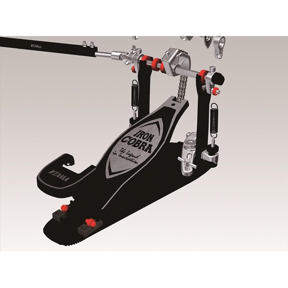 TAMA IRON COBRA Rolling Glide Single Drum Pedal with Hard Case HP900RN