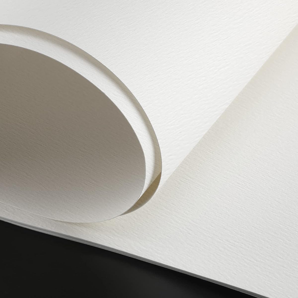 Kisston 10 Sheets Printmaking Paper Watercolor Paper 22 x 30 Inch 300 GSM Watercolor Paper Thick Virgin Cotton Paper for Printing Medium Sketchbook Drawing White
