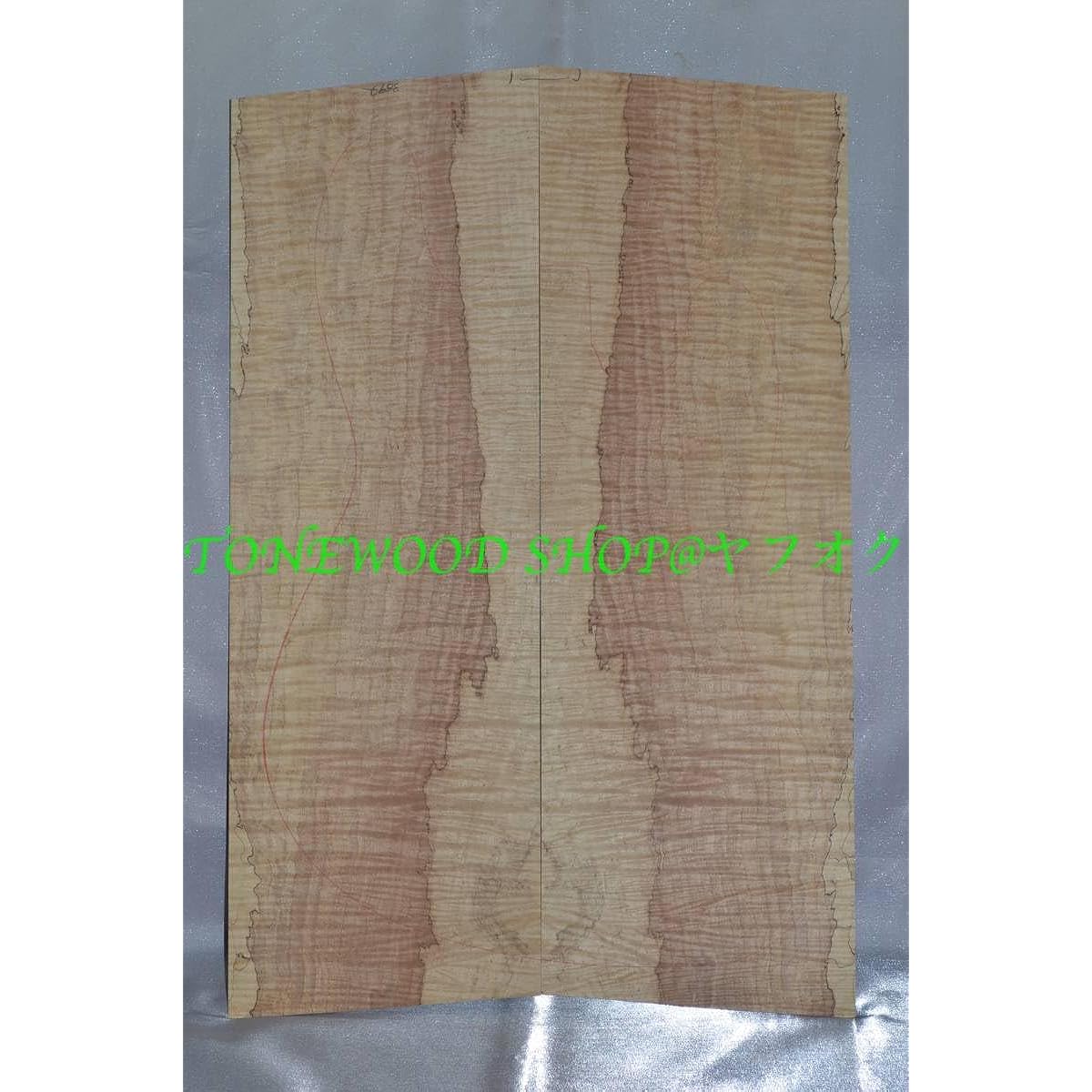 spalted maple Bookmatch decoration guitar guitar production homemade craft finest top material maple No.409