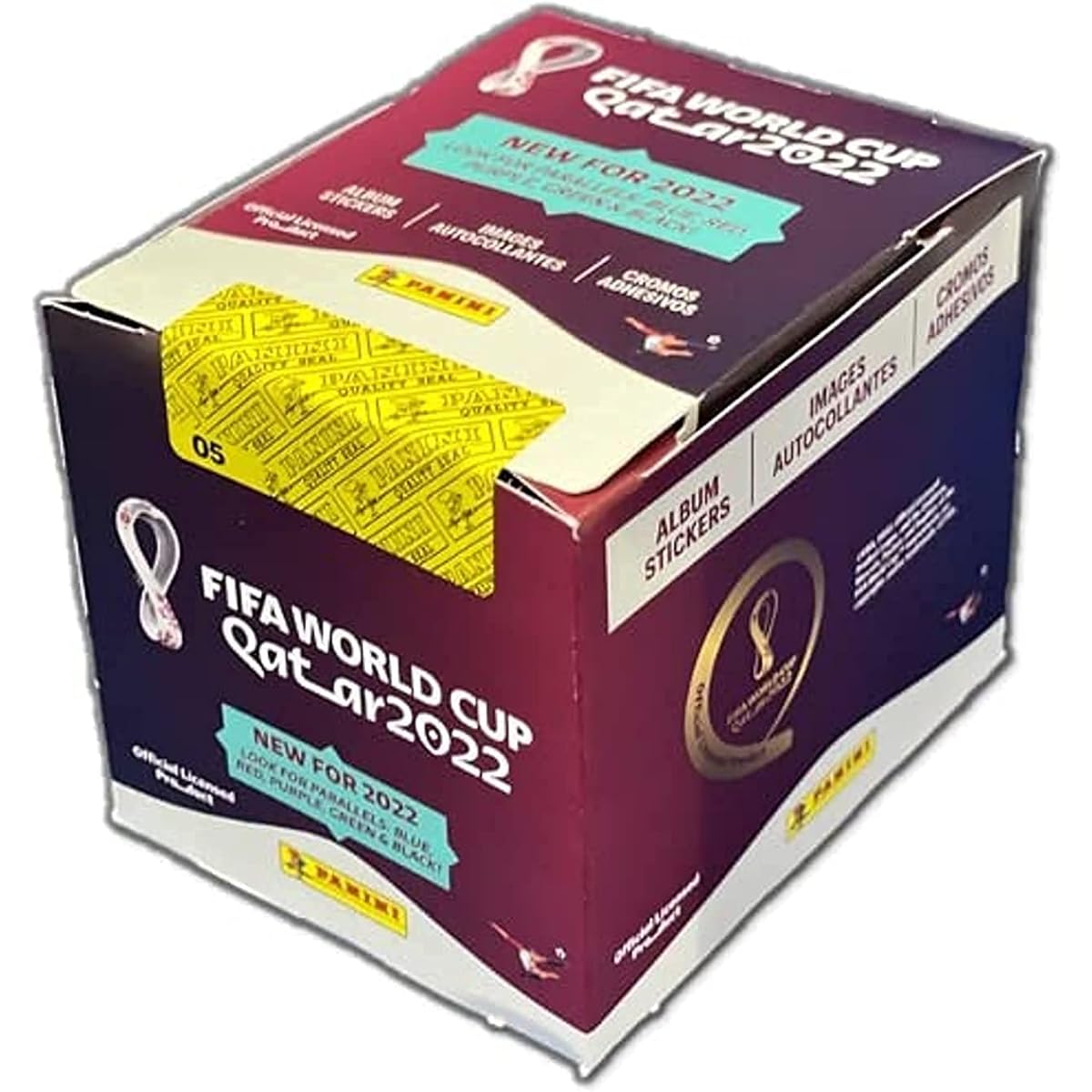 PANINI FIFA World Cup Qatar 2022 Sticker Box (50 packs of 5)