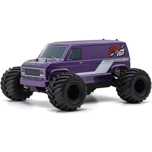 Kyosho Kyoso 1/10 EP 4WD Fazer Mk2 FZ02L-BT Readyset Mud Van Color Type 2 34412T2