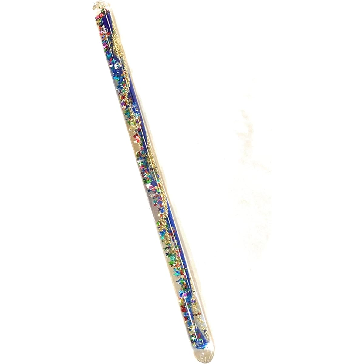 Star Magic Glitter Wand Hand Fidget Wonder Tube 11 Inch Off White 6985