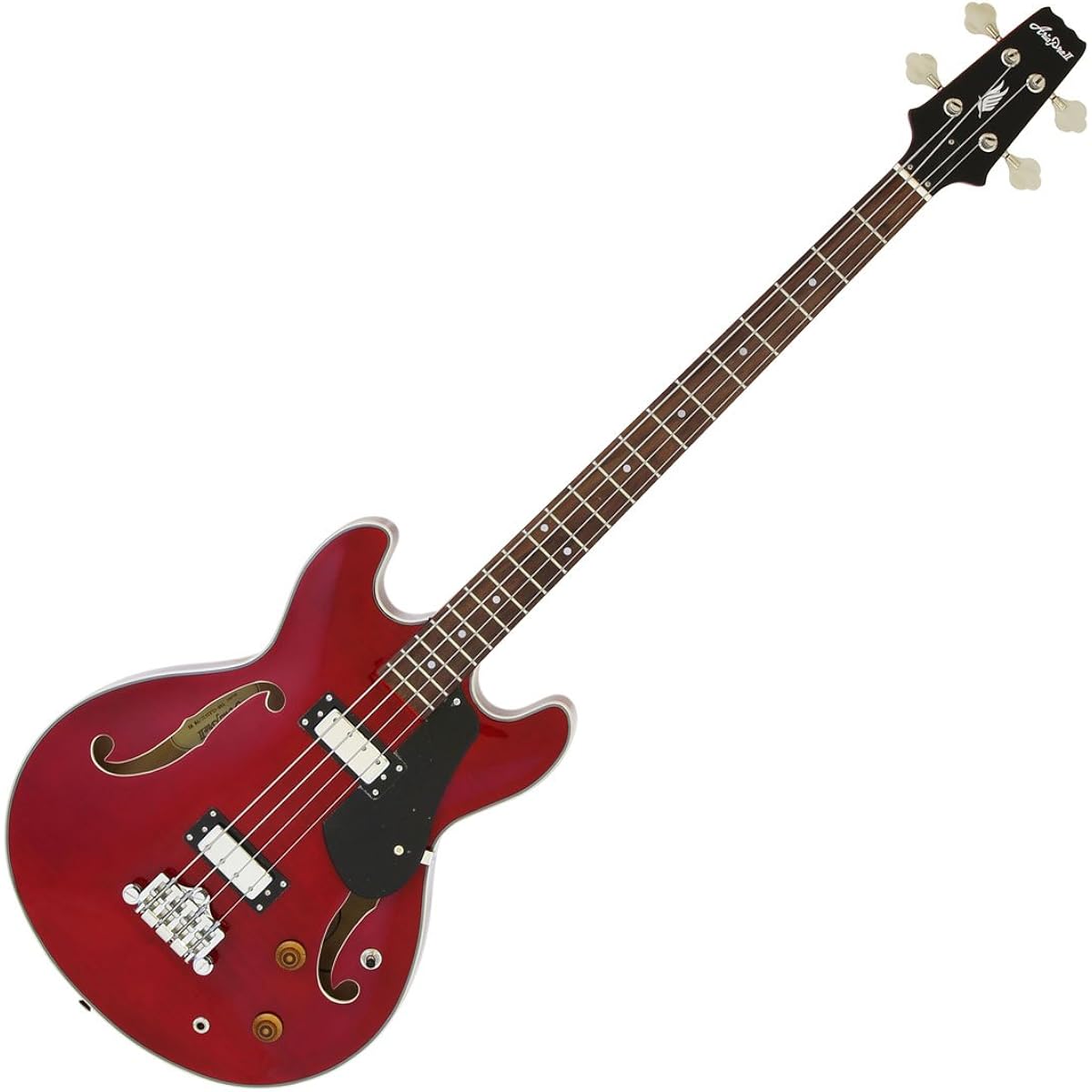 AriaProII semi-acoustic base wine red TAB-Classic/FM