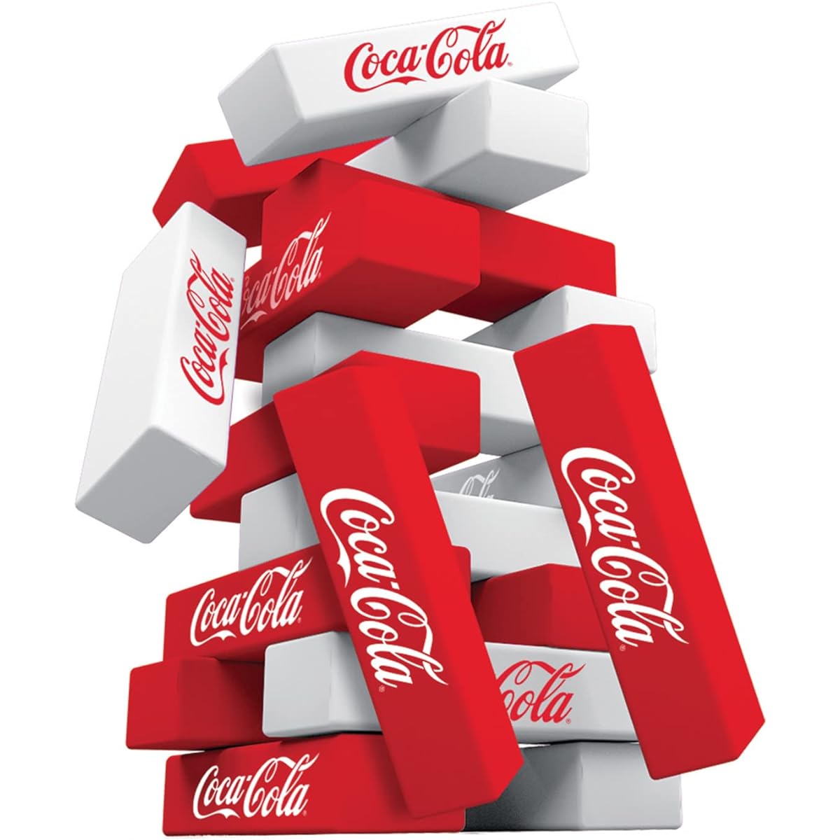 MasterPieces Tumble Tower Game Coca-Cola Tumble Tower Mini