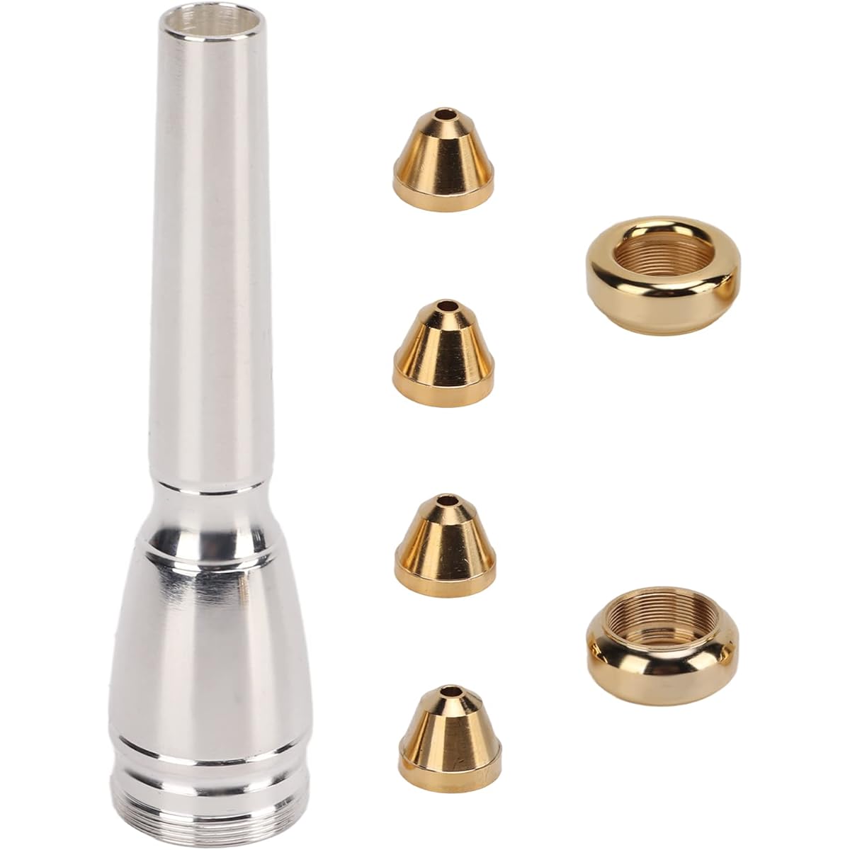 Trumpet mouthpiece set 3C 3B 2C 2B metal trumpet mouthpiece beginner trumpet practice mouthpiece