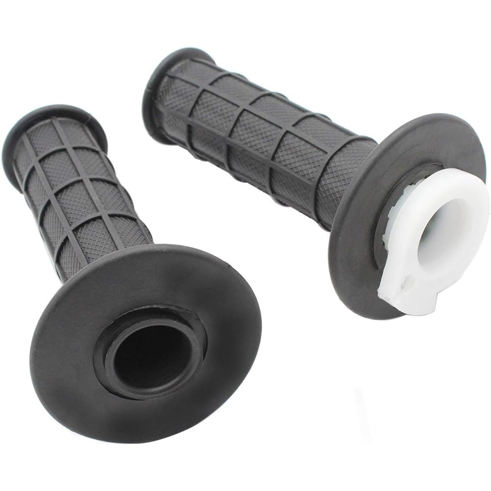AMHOUSEJOY New Throttle Hand Grip Grip Cable Clamp for Mini Baja MB165 MB200 5.5HP 196 CC 200 CC by