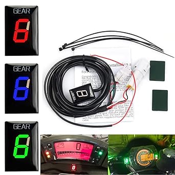 Speed Display Meter Motorcycle Gear Indicator Digital Gear Display Meter Suzuki C109R C109T C1500 C1800R C 1500 1800R 1800 RC 109 TR 109T 109R