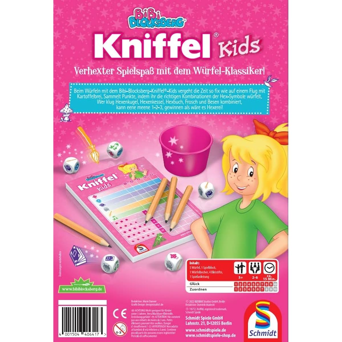 Bibi Blocksberg, Kniffel ® Kids: Children's games licenses