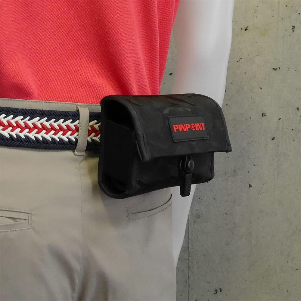 Golf Laser Distance Meter Case H11 Laser Accuracy PINPOINT Thin and Lightweight Landscape Type Genuine Case for SLOPE-1, SLOPE-2, LINEAR-1, M1300, M800 Comes with a hook to prevent it from falling off