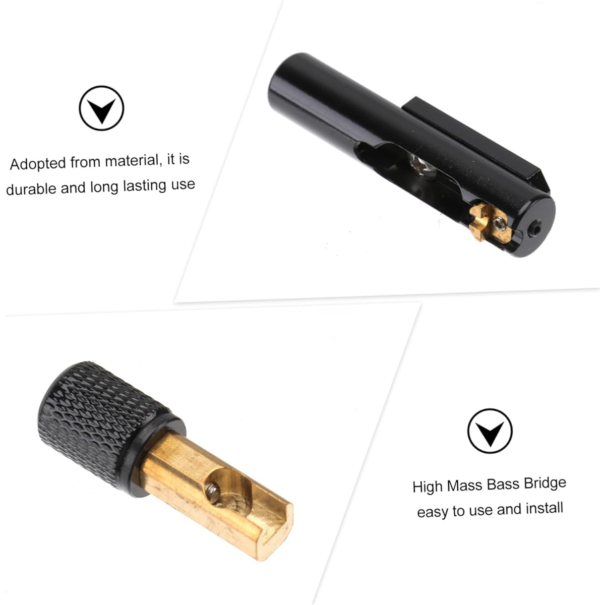 VICASKY 15 String Guitar Tailpiece Bridge Saddle Bridge Guitar Inlay Sticker Guitar Saddle Electric Guitar Accessories Tremolo Bridge Bridge Tailpiece Single Tremo