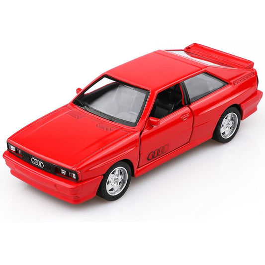 TOKAXI 1/36 Scale Audi Sport Quattro 1980 Diecast Model Car Pull Back Car Audi Toy Car Gift for Boys Girls