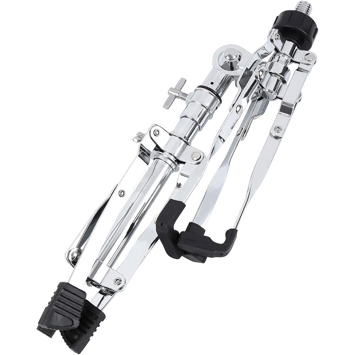 Ridgeyard Lightweight Snare Drum Stand Triangle Bracket Double Brace Holder 14.2~19.7" Adjustable Suitable for drums under 14" (only 3.5 lbs).