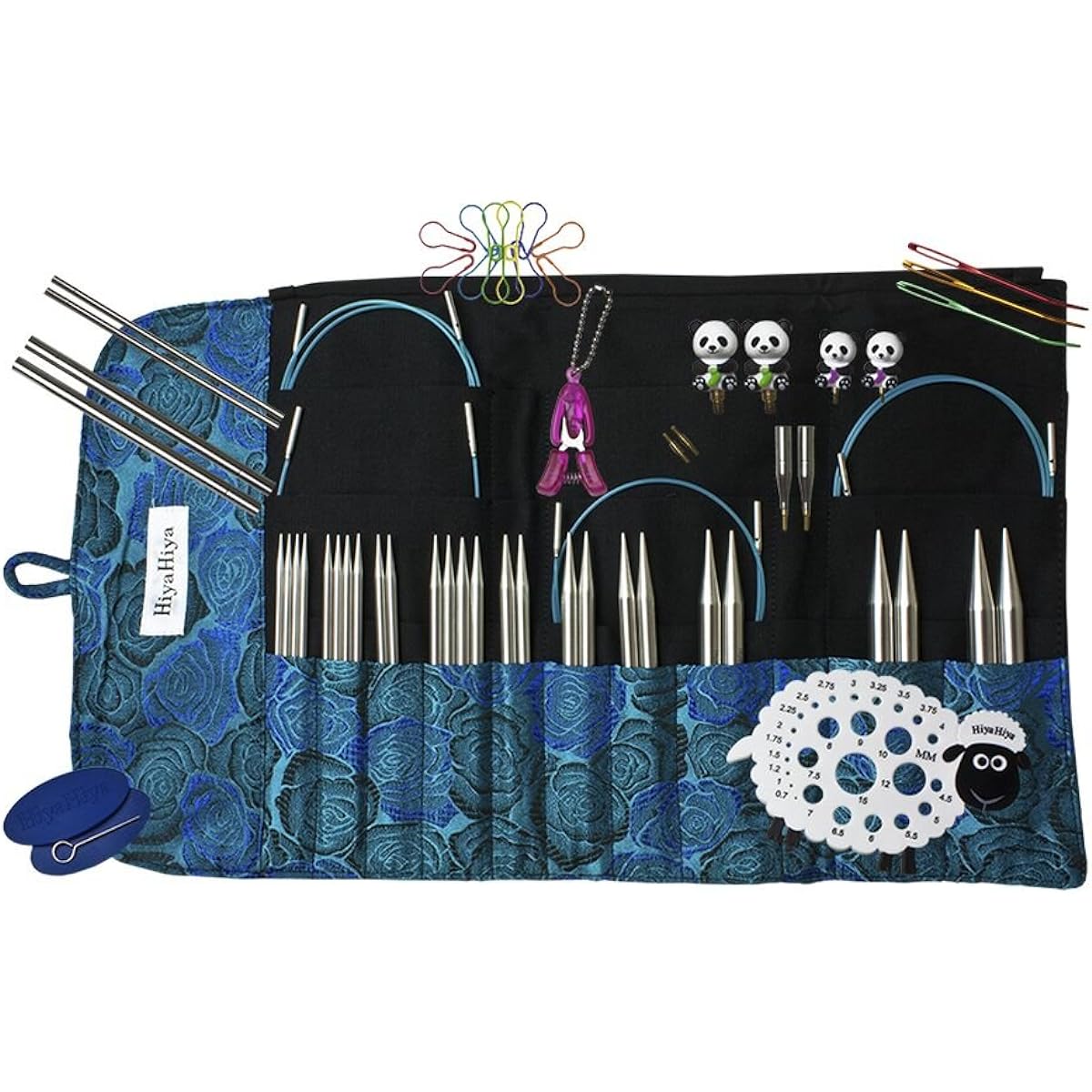 HiyaHiya 5" Sharp Limited Edition Interchangeable Needle Set with Circular Case