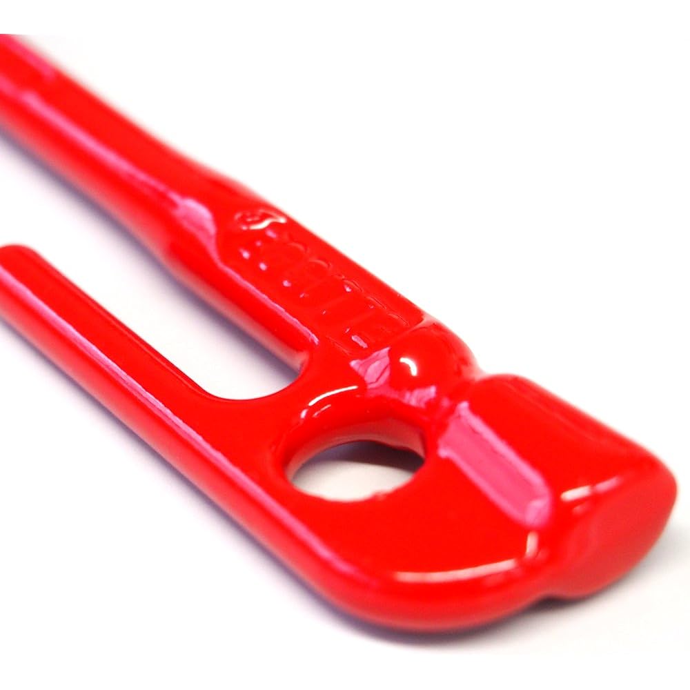ELLISSE Forged Peg Elisse Stake 18cm Red Powder Coating MK-180RD MADE IN JAPAN (Set of 8)