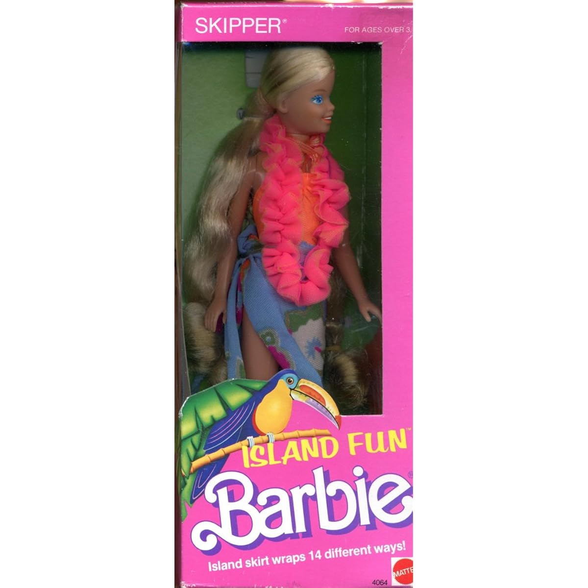 SKIPPER Island Fun Barbie Doll (1987) by Barbie